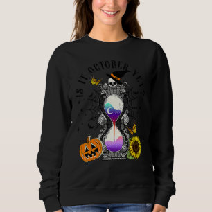 Sudadera Calavera Retro Giratoria Girasol Calabaza  Hallowe
