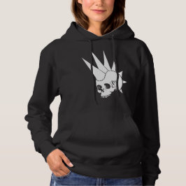 Sudadera Calavera sin mandíbula punk personalizable versión