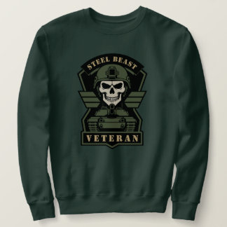 Sudadera Calavera Táctica Veterana de Tanque Bestia de Acer