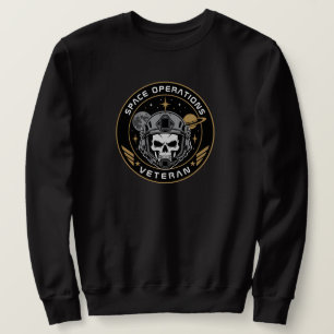 Sudadera Calavera Táctica Veterano de Operaciones Espaciale