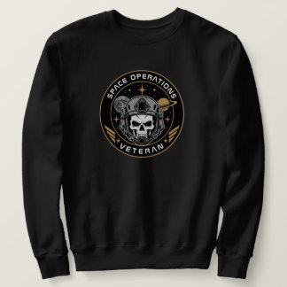 Sudadera Calavera Táctica Veterano de Operaciones Espaciale