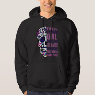Sudadera Calavera Tengo Tres Lados 3 Septiembre Chica Mexic