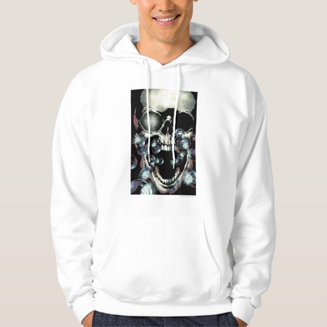 Sudadera Calavera y anillos - Color (Anverso)