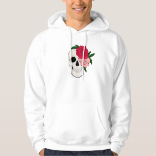 Sudadera Calavera y Rosas