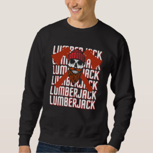 Sudadera Calaveras de Leñador Silvicultor Arborista Leñador