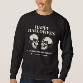 Sudadera Calaveras riendo espeluznantes feliz Halloween