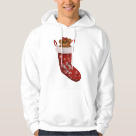 Sudadera Calcetín de osito de Navidad