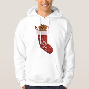 Sudadera Calcetín de osito de Navidad
