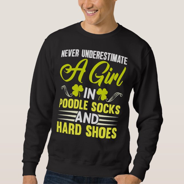 Sudadera Calcetines De Baile Irlandés Y Zapatos Duros (Anverso)