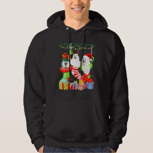 Sudadera Calcetines de Navidad de perro esquimal americano