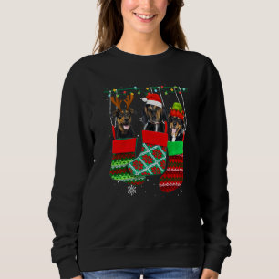 Sudadera Calcetines de Navidad para perro Beagle Pijama de