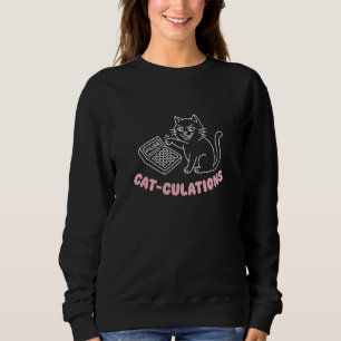 Sudadera Cálculos de Gato Ecuaciones Matemáticas Álgebra Ge