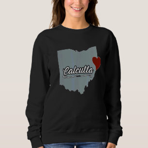 Sudadera Calcuta Ohio OH Ciudad Estado EE. UU.  Recuerdo En