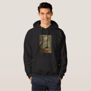 Sudadera Caldero de Fuego de Bruja Noche de Luna Llena