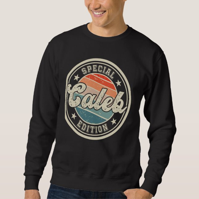 Sudadera Caleb Special Edition es gracioso diciendo el nomb (Anverso)
