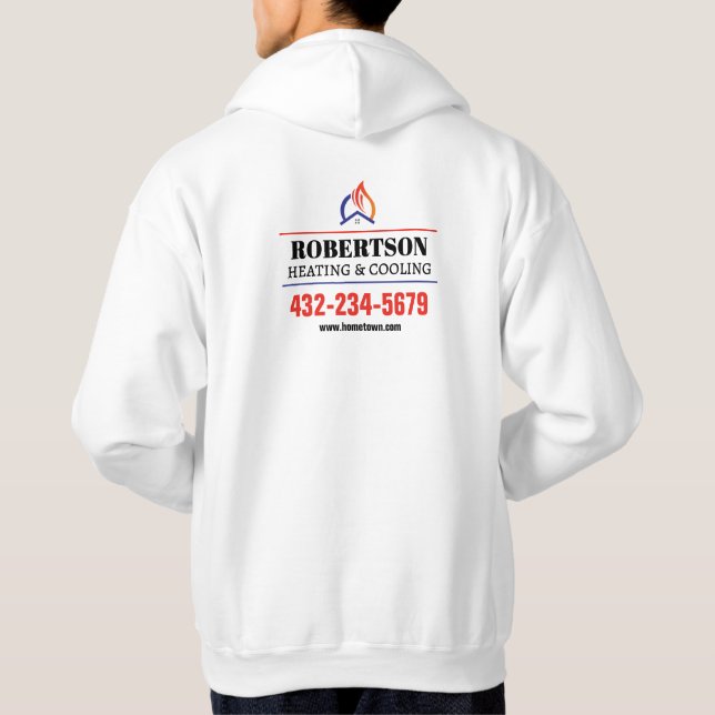 Sudadera Calefacción y refrigeración HVAC (Reverso)