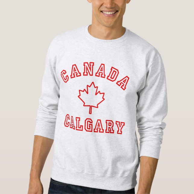 Sudadera Calgary Canadá (Anverso)