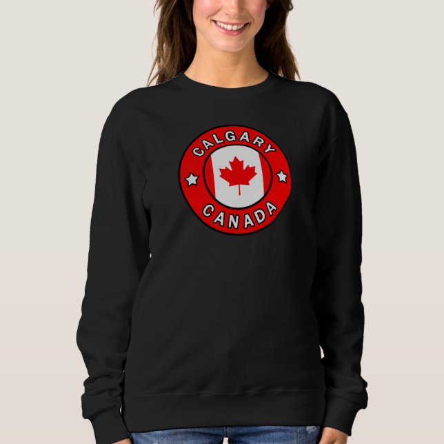 Sudadera Calgary Canada (Anverso)