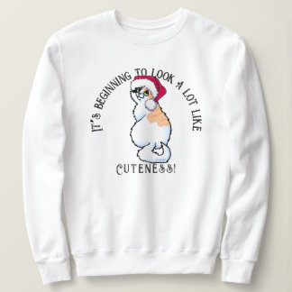 Sudadera Calico Cat Navidades KiniArt Sweatshirt