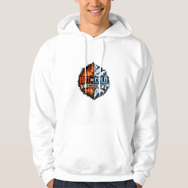 Sudadera Caliente o Frío Lo Controlo HVAC (Anverso)