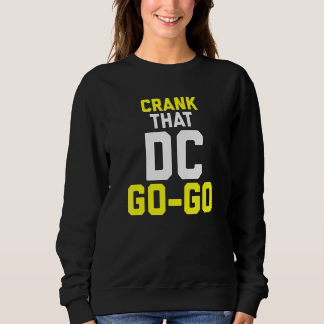 Sudadera Calificar El Diseño De Washington Dc Go (Anverso)