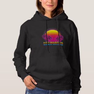 Sudadera California Beach Life Electro Retro Sunset Love Ca