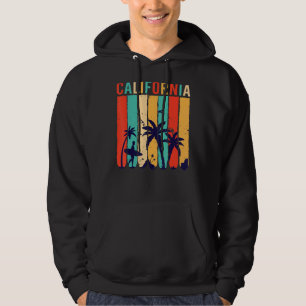 Sudadera California Beach Surfing Retro Sunset Long