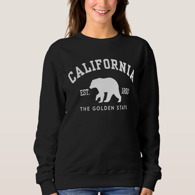 Sudadera California CA Oso (Anverso)