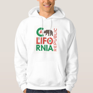 Sudadera California con el logotipo del oso grizzly