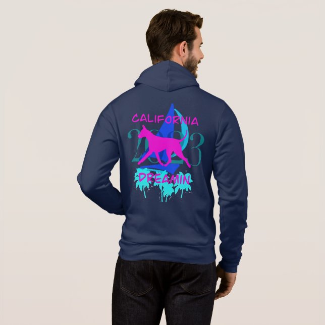 Sudadera California Dreamin 2023 AHTCA National Hoodie (Reverso completo)