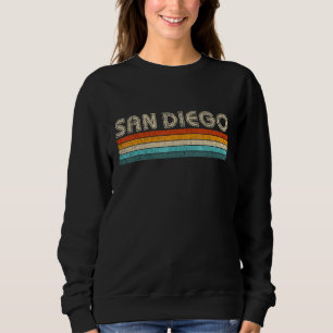 Sudadera California Home State Ca Vintage San Diego 1
