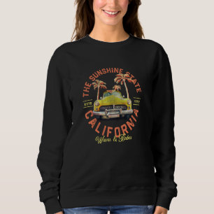 Sudadera California Las olas del estado Sunshine y las nena