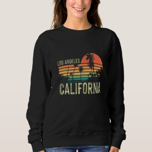Sudadera California Los Ángeles Palmeras La Atardecer Venec