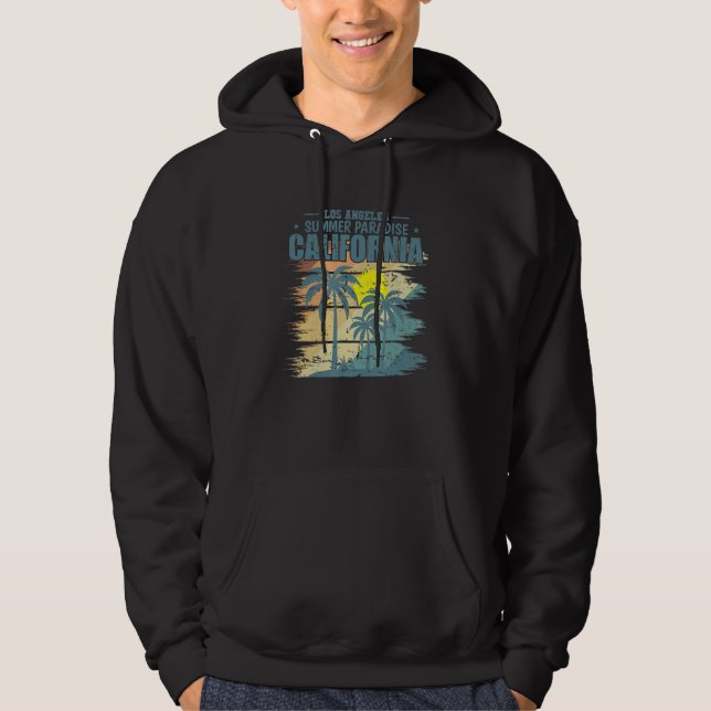Sudadera California Los Angeles Summer Paradise USA (Anverso)