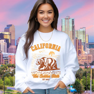 Sudadera California Nature Lover Gift – Retro Bear