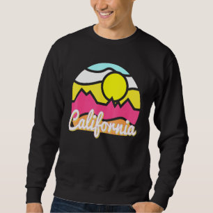 Sudadera California Retro Mountain Sunset Outlife E