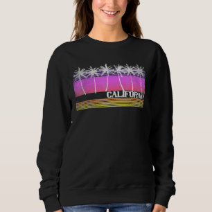 Sudadera California Retro Vintage Beach Surf Sunset 70s 80s