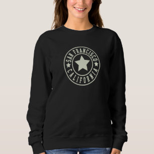 Sudadera California San Francisco Retro Antiguo