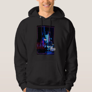 Sudadera Calle Futurista Cyberpunk Lofi