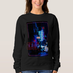 Sudadera Calle Futurista Cyberpunk Lofi