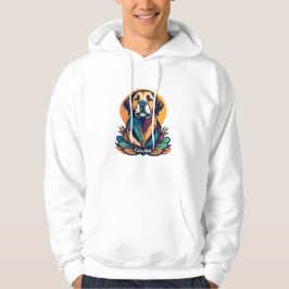 Sudadera Calm Mind Dog Hoodie - Peaceful Spirit Mindful Gif