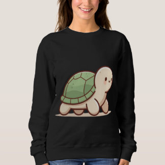 Sudadera Calm Turtle – Take It Slow and Stay Cool