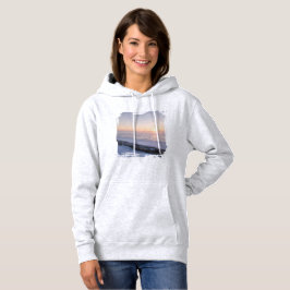Sudadera Calmado horizonte de invierno • Paisaje minimalist