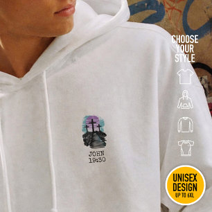 Sudadera Calvario Gólgota está terminado Cristiano moderno