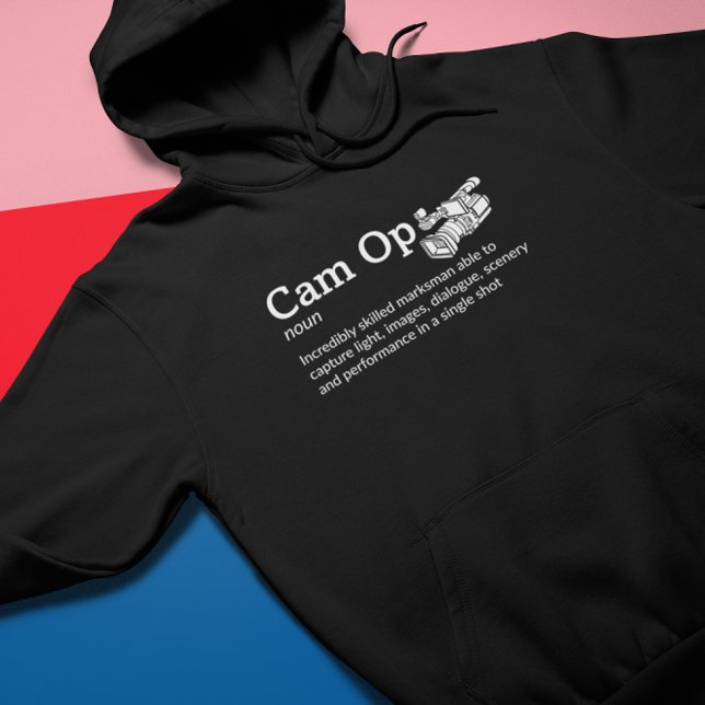 Sudadera Cam Op Definition Dark Mode - Equipo de cámara (Subido por el creador)