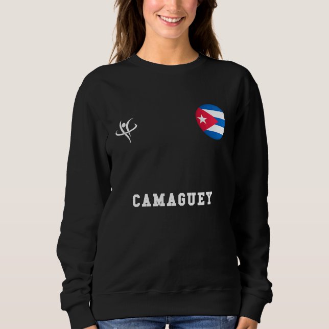 Sudadera CAMAGUEY Cuba Vintage Sports (Anverso)