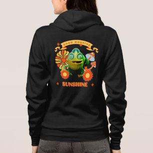 Sudadera Camaleón Divertido Buenos Días Sol Retro Arte