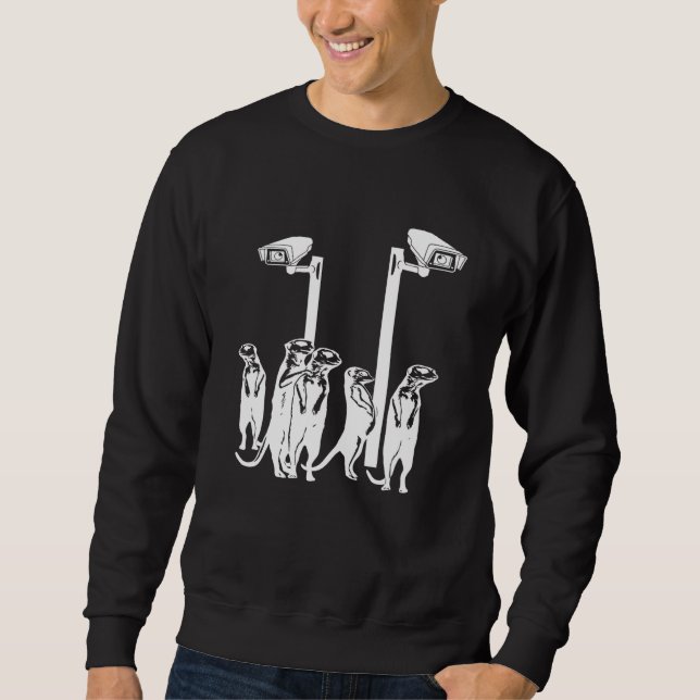 Sudadera Cámara de animales de Meerkat Surikate (Anverso)