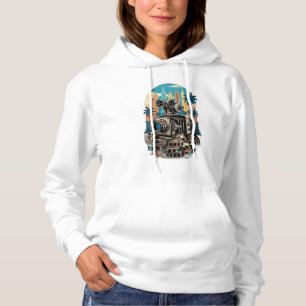 Sudadera cámara de cine vintage