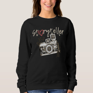 Sudadera Cámara de Cuentacuentos Fotografía Fotógrafo Cool